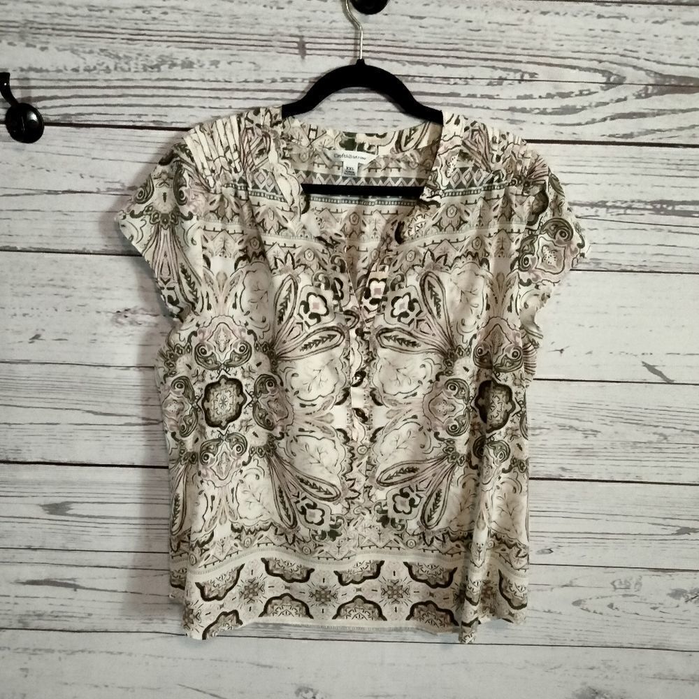 "Croft & Barrow" woman's blouse